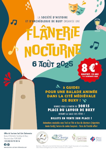 Flânerie Nocturne dans la cité médiévale de Buxy