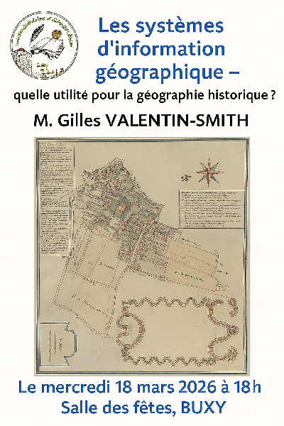 Conférence : Les systèmes d'information géographique -  quelle utilité pour la géographie historique