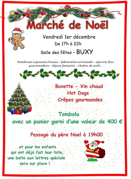 Marché de Noël à la salle des fêtes