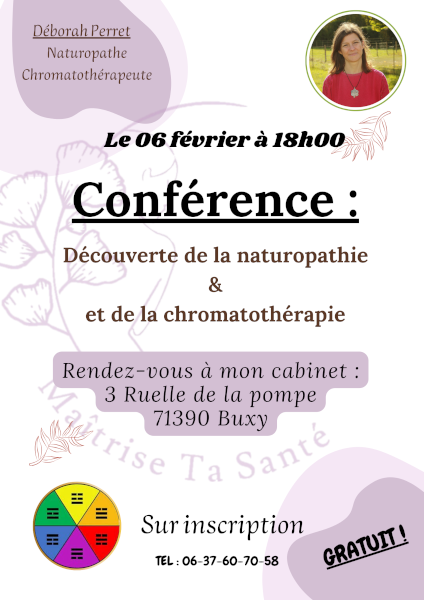Découvrir la Naturopathie et la Chromatothérapie