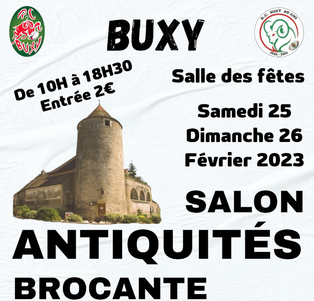 BROCANTE organisée par le RUGBY CLUB BUXYNOIS