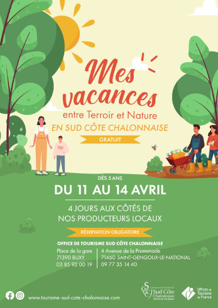 Mes vacances entre terroir et nature