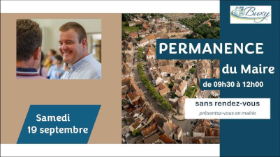 Permanence du Maire