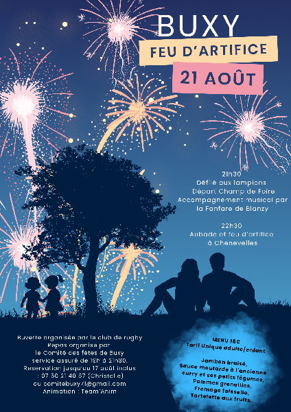 FEU D'ARTIFICE 🎆