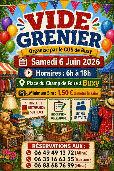 Vide-grenier Place du Champ de Foire