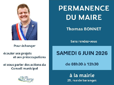 PERMANENCE DU MAIRE