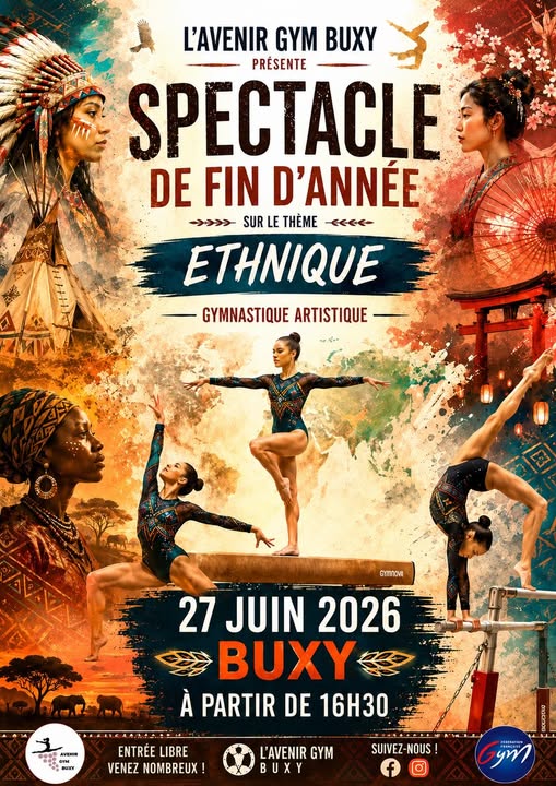 Spectacle de fin d'année AVENIR GYM