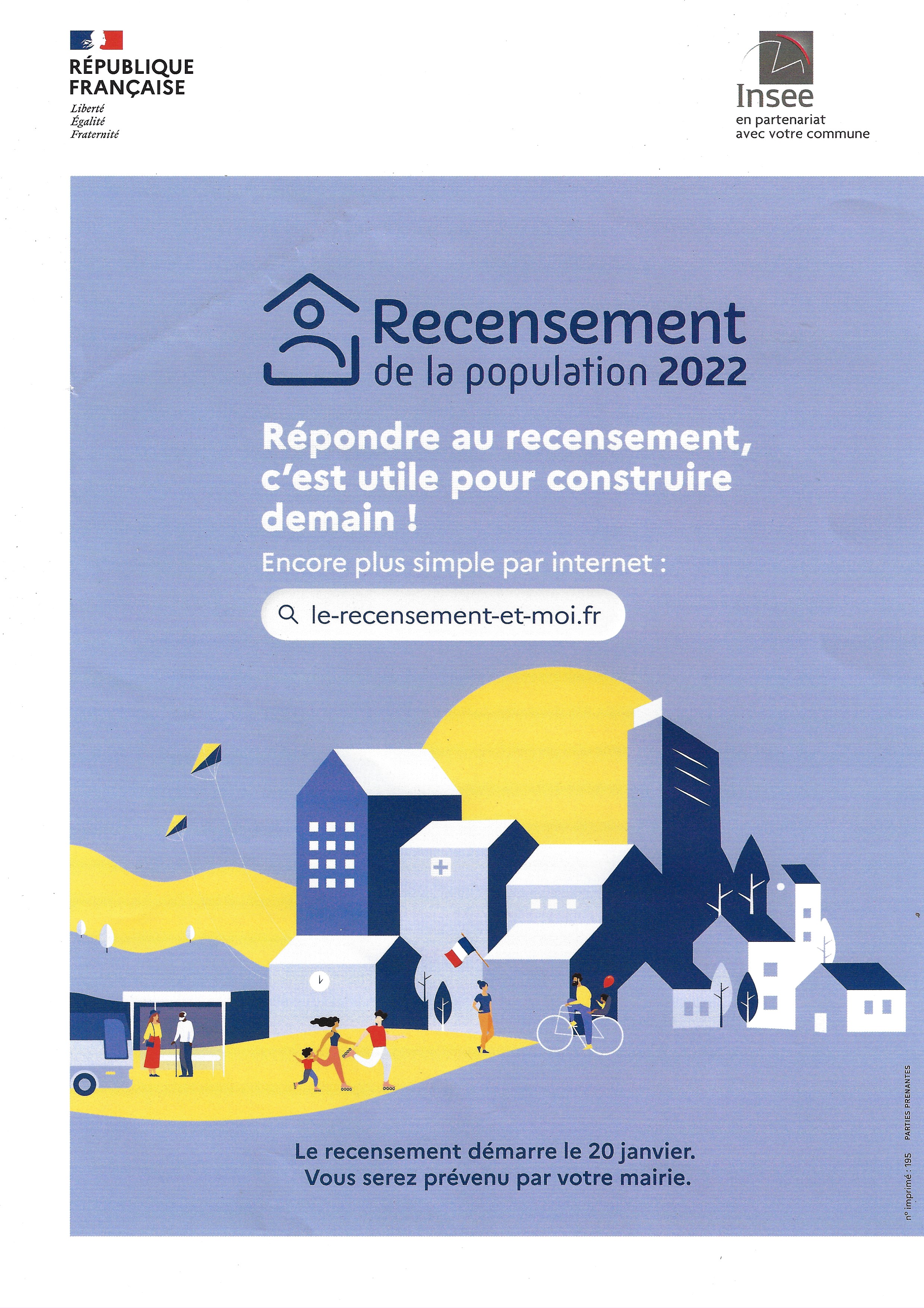 Recensement de la population 2022