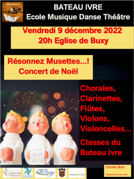 Concert de Noël - Élèves de l'école du Bateau Ivre