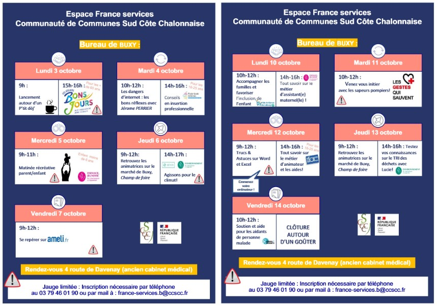 FRANCE SERVICES - Portes ouvertes