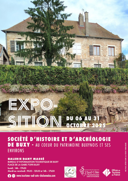 Exposition "Au coeur du patrimoine buxynois et ses environs" par la Société d'Histoire et d'Archéologie de Buxy