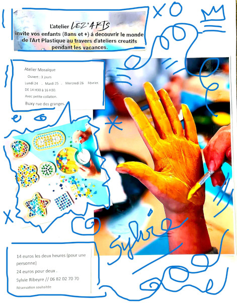 Atelier LEZ'ARTS vacances de février