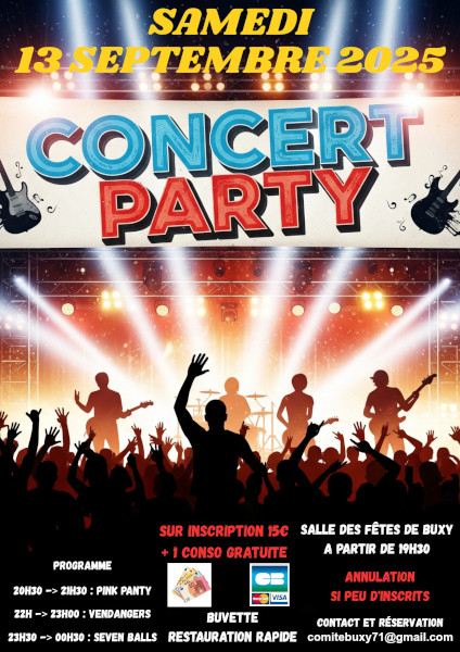 🎶 CONCERT PARTY