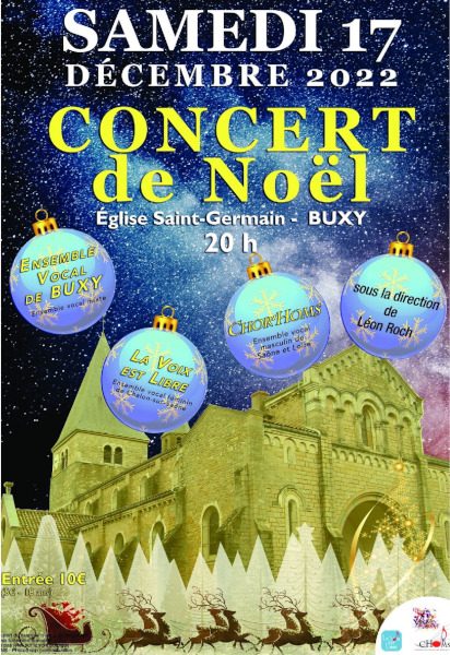 Ensemble Vocal de Buxy - Concert de Noël
