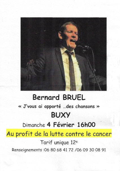 Concert BERNARD BRUEL