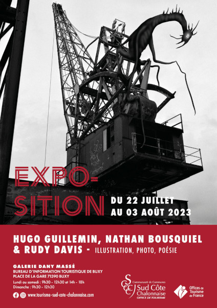 Exposition Hugo GUILLEMIN, Nathan BOUSQUIEL & Rudy DAVIS