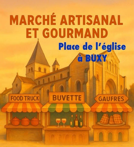 Marché artisanal et gourmand !
