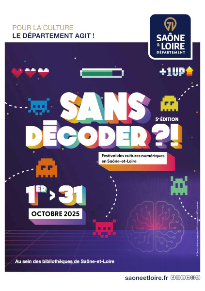 😀 Festival "Sans décoder ?!" à la Bibliothèque municipale