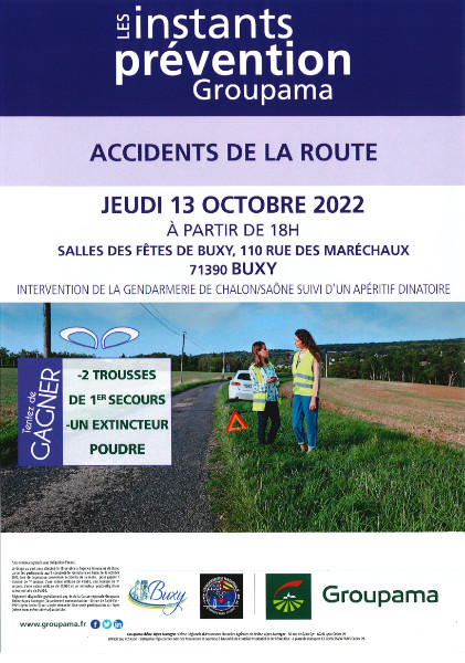 Instant prévention : les accidents de la route