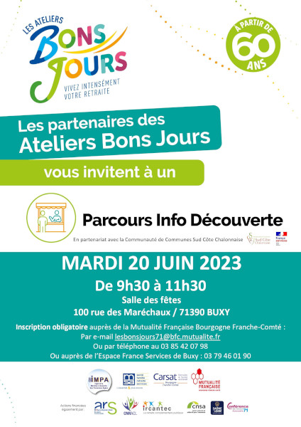 ATELIERS BONS JOURS à BUXY